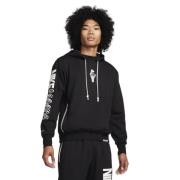 Heren Hoodie Sweatshirt Dri-Fit Nike , Black , Heren