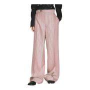 Wollen Broek met Streepmotief Vivienne Westwood , Pink , Dames