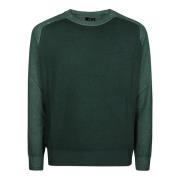 Casual Raglanmouwen Sweater Etro , Green , Heren