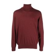 Stijlvolle Turtlenecks voor Trendy Looks Etro , Red , Heren