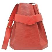 Pre-owned Leather louis-vuitton-bags Louis Vuitton Vintage , Red , Dam...