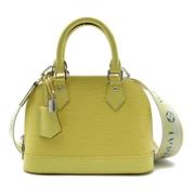 Pre-owned Leather louis-vuitton-bags Louis Vuitton Vintage , Yellow , ...