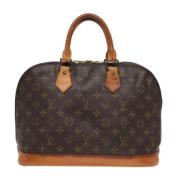 Pre-owned Canvas louis-vuitton-bags Louis Vuitton Vintage , Brown , Da...