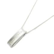 Pre-owned Metal necklaces Tiffany & Co. Pre-owned , Gray , Dames