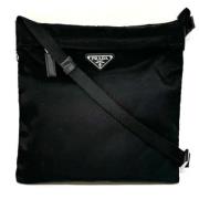 Pre-owned Nylon prada-bags Prada Vintage , Black , Dames