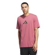 Foundation Tee Adidas , Pink , Heren