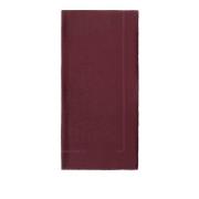 Jacquard Sjaal Rouge Noir Bordeaux Franje Elisabetta Franchi , Red , D...