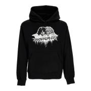 Zwarte Hoodie met Kangoeroezak Propaganda , Black , Heren