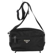 Pre-owned Nylon prada-bags Prada Vintage , Black , Dames