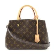 Pre-owned Canvas louis-vuitton-bags Louis Vuitton Vintage , Brown , Da...