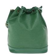 Pre-owned Leather louis-vuitton-bags Louis Vuitton Vintage , Green , D...