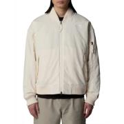 Witte Dune Bomberjack voor Mannen The North Face , White , Heren