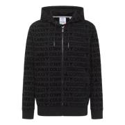 Stijlvolle hoodie jas Carlo Colucci , Black , Heren