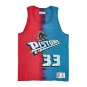 Grant Hill Detroit Pistons Tank Top Mitchell & Ness , Multicolor , Her...