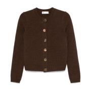 Bruine Sweaters voor Vrouwen Tory Burch , Brown , Dames