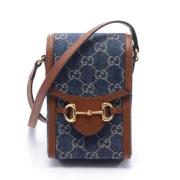 Pre-owned Denim gucci-bags Gucci Vintage , Blue , Dames