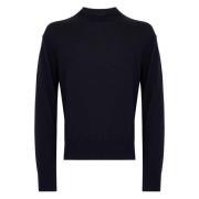 Blauwe Sweater Collectie Laneus , Blue , Heren