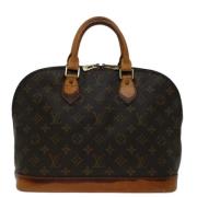 Pre-owned Canvas louis-vuitton-bags Louis Vuitton Vintage , Brown , Da...