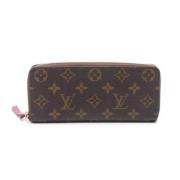 Pre-owned Leather wallets Louis Vuitton Vintage , Brown , Dames