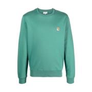 Stijlvolle Sweater Maison Kitsuné , Green , Heren