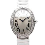 Pre-owned White Gold watches Cartier Vintage , Gray , Dames