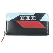 Pre-owned Leather wallets Chanel Vintage , Black , Dames