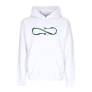 Logo Steel White Hoodie Lange Mouw Propaganda , White , Heren