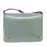 Pre-owned Leather louis-vuitton-bags Louis Vuitton Vintage , Green , D...