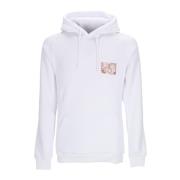 Heren Lange Mouw Hoodie Sweatshirt Dolly Noire , White , Heren