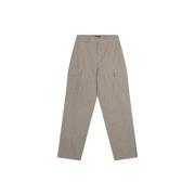 Geruite Cargo Broek met Trendy Design Alix The Label , Gray , Dames