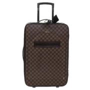 Pre-owned Canvas travel-bags Louis Vuitton Vintage , Brown , Dames