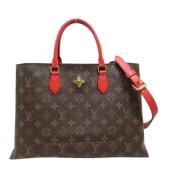 Pre-owned Canvas louis-vuitton-bags Louis Vuitton Vintage , Brown , Da...