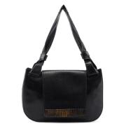 Pre-owned Cotton handbags Gucci Vintage , Black , Dames