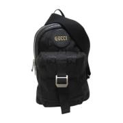 Pre-owned Nylon gucci-bags Gucci Vintage , Black , Dames