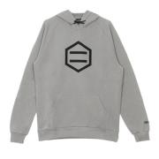 Logo Hoodie Licht Grijs Heren Dolly Noire , Gray , Heren