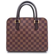 Pre-owned Canvas louis-vuitton-bags Louis Vuitton Vintage , Brown , Da...