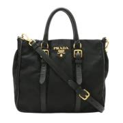 Pre-owned Nylon prada-bags Prada Vintage , Black , Dames