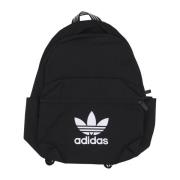 Kleurblock Rugzak met Laptopvak Adidas , Black , Unisex