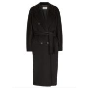 Iconische Zwarte Jas 101801 Ontwerp Max Mara , Black , Dames