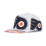 NHL Platte Klep Pet Wit Mitchell & Ness , Multicolor , Unisex