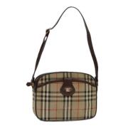 Pre-owned Canvas handbags Burberry Vintage , Multicolor , Dames