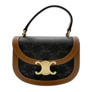 Pre-owned Coated canvas celine-bags Celine Vintage , Brown , Dames