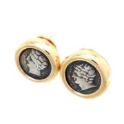 Pre-owned Yellow Gold earrings Bvlgari Vintage , Yellow , Unisex