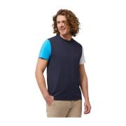 Korte Mouw T-shirt Harmont & Blaine , Blue , Heren