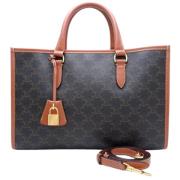 Pre-owned Canvas celine-bags Celine Vintage , Black , Dames