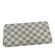 Pre-owned Canvas wallets Louis Vuitton Vintage , White , Heren