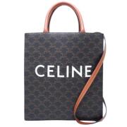 Pre-owned Canvas celine-bags Celine Vintage , Black , Dames