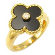 Pre-owned Yellow Gold rings Van Cleef & Arpels Pre-owned , Black , Dam...