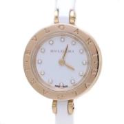 Pre-owned Metal watches Bvlgari Vintage , White , Dames