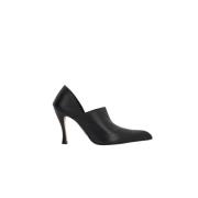 Zwarte leren stilettohakken Loewe , Black , Dames